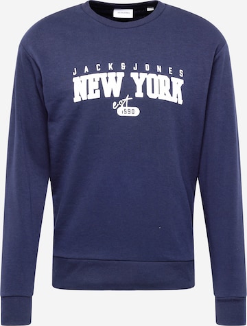 JACK & JONES Tréning póló 'CORY' - kék: elől