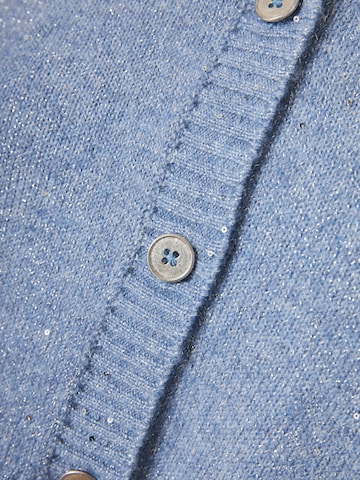 Cardigan Funky Buddha en bleu