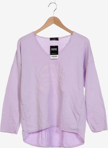 Zwillingsherz Sweatshirt & Zip-Up Hoodie in L in Purple: front