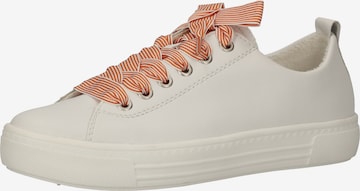 Sneaker bassa di REMONTE in bianco: frontale