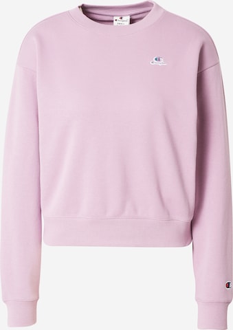 Champion Authentic Athletic Apparel Sweatshirt in Purple: front