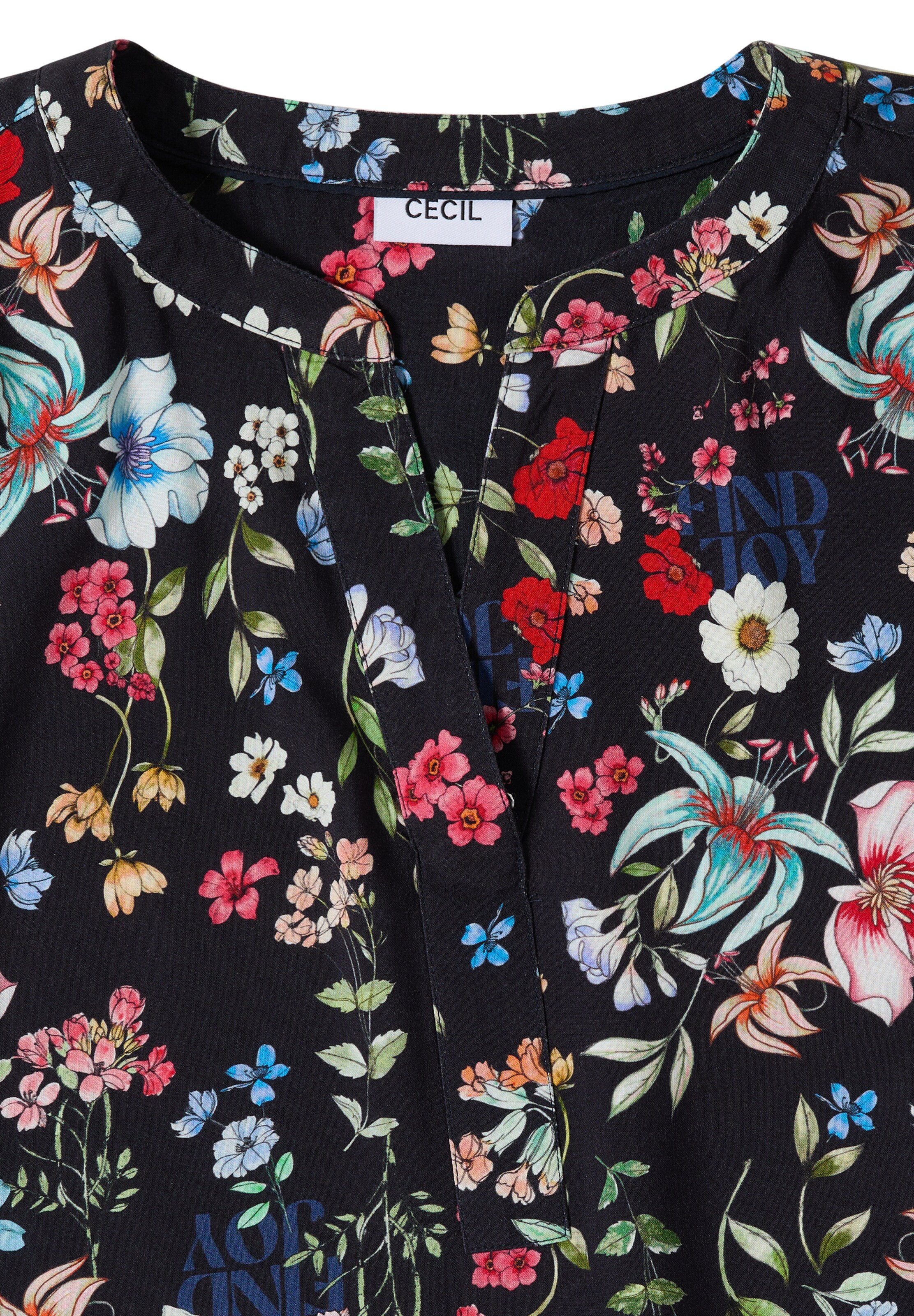 CECIL Bluse in Blau