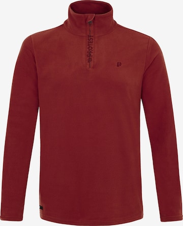 PROTEST Sports sweatshirt 'PRTReperfecto' in Red: front
