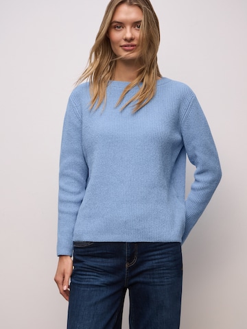 STREET ONE Sweater in Blue: front