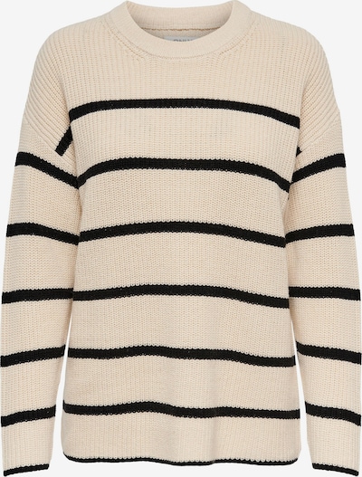 ONLY Pullover 'Pernille' in beige / schwarz, Produktansicht