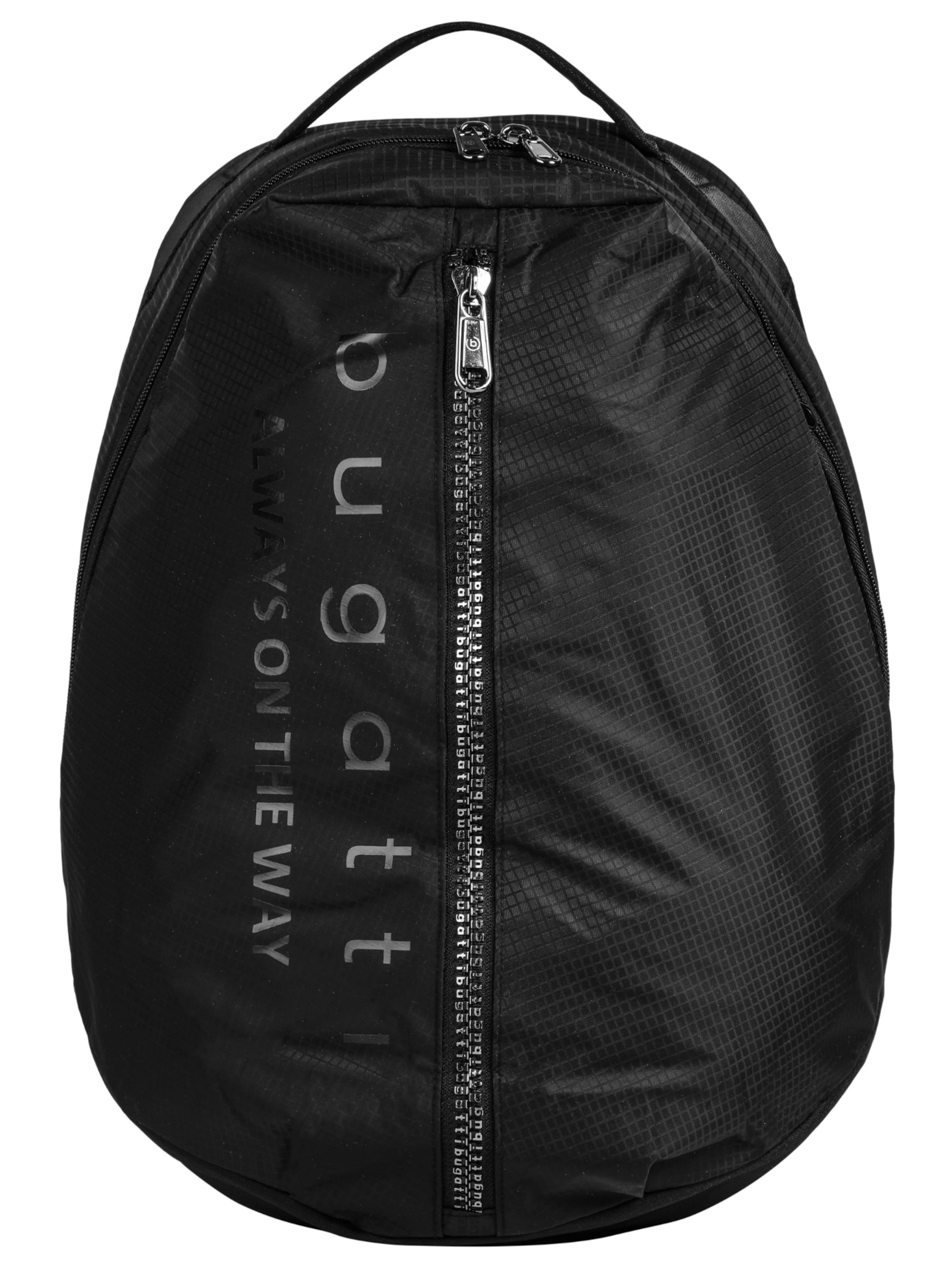 Sac à dos 'LETTER'S' bugatti en noir : devant