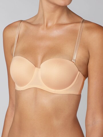 Next - Push-up Sujetador en beige: frente
