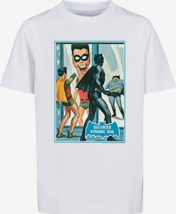 T-Shirt 'DC Comics Batman TV Series Dynamic Duo' F4NT4STIC en blanc : devant