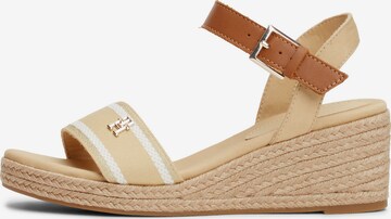 TOMMY HILFIGER Sandals in Beige: front