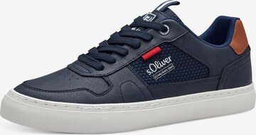 s.Oliver Sneakers laag in Blauw: voorkant