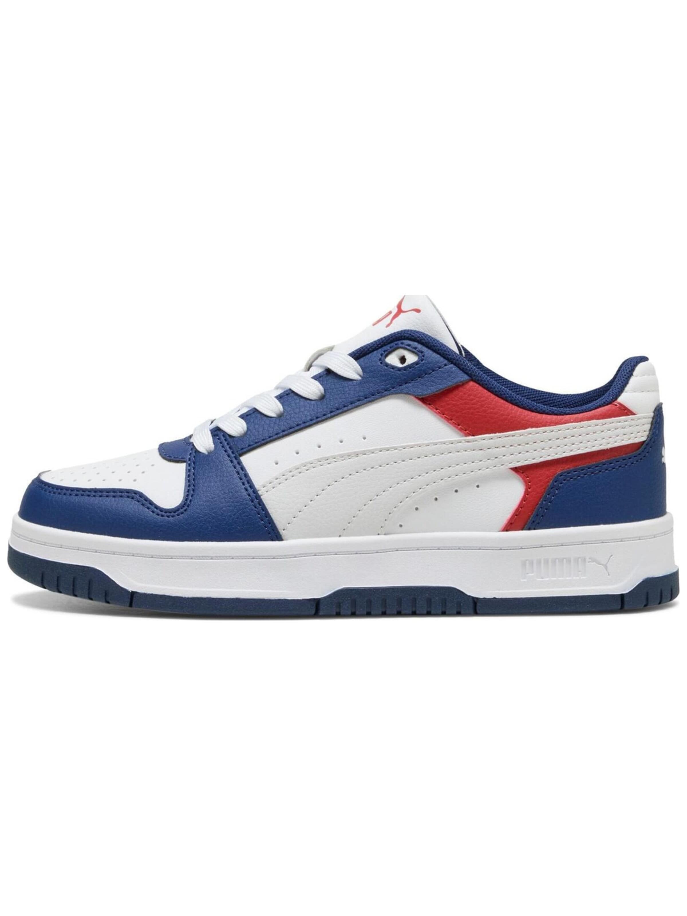 PUMA Sportschoen 'Puma Rebound Slam Lo Jr' in Wit: voorkant