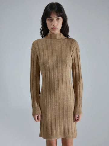 My fashion Knit dress 'Strickkleider' in Beige
