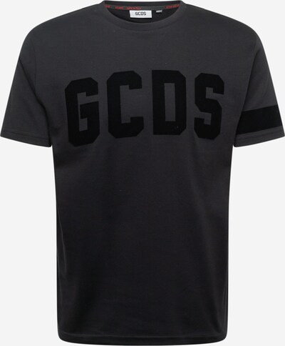 GCDS Tričko - černá / černý melír, Produkt