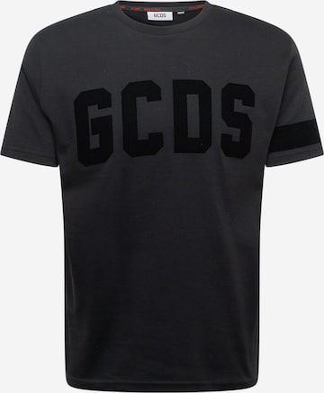 T-Shirt GCDS en noir : devant