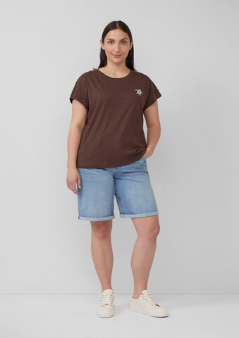 s.Oliver Shirt in Bruin