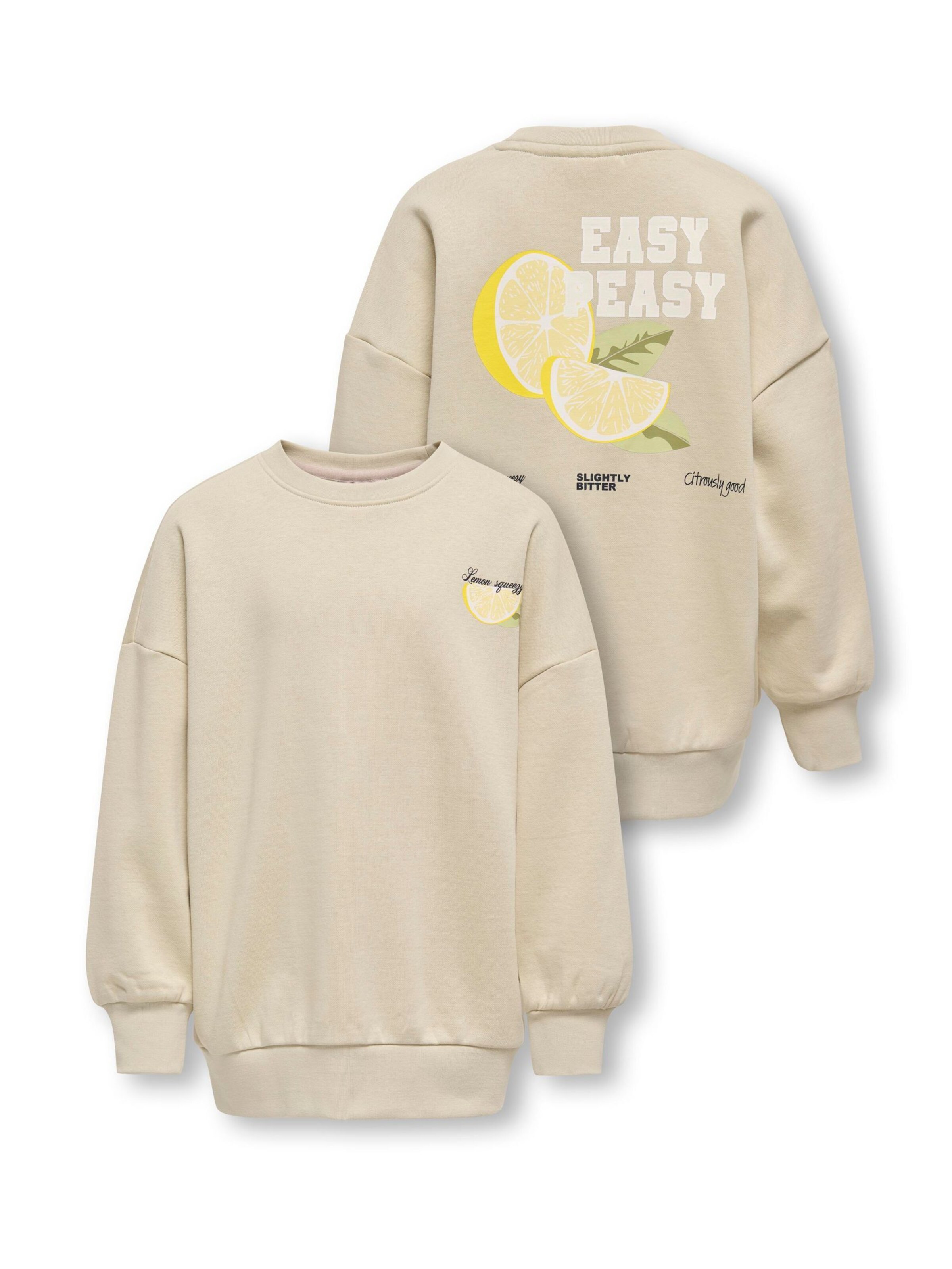 Sweat-shirt 'KOGPHOEBE' ONLY GIRLS en beige