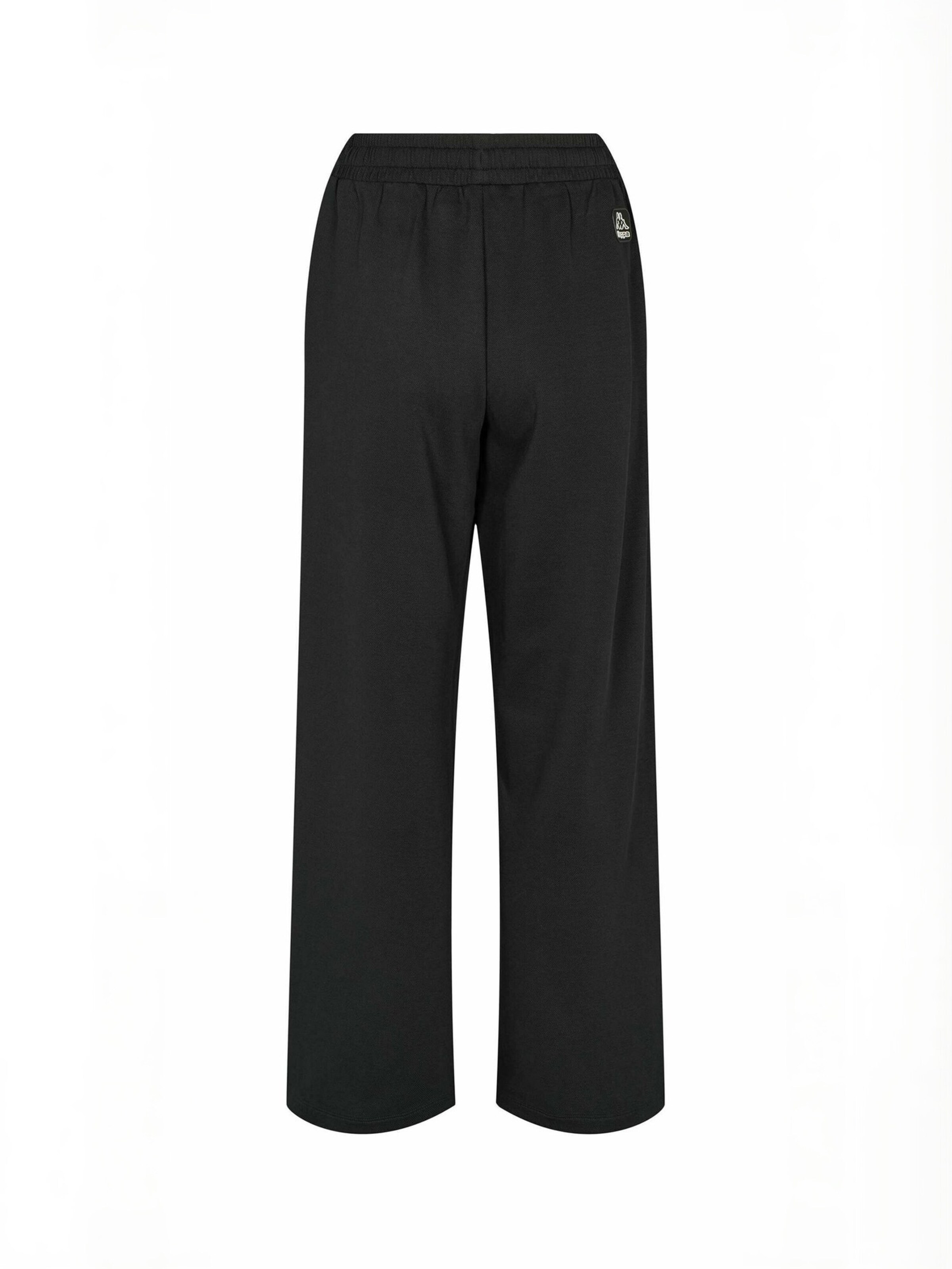 KAPPA Regular Pants ' Logo Sany ' in Black: back