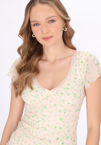 MYMO - Blusa en beige