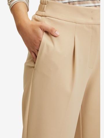 Betty Barclay Regular Pleat-Front Pants in Beige