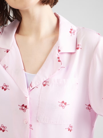 Chemise de nuit 'Cherry' Hunkemöller en rose