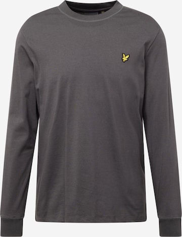 Lyle & Scott Тениска в сиво: отпред