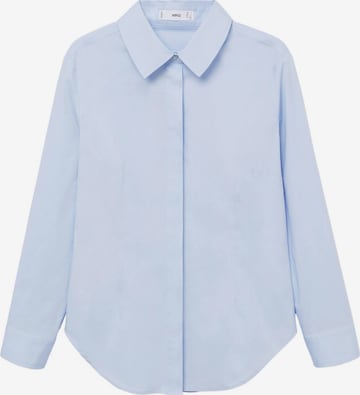 MANGO Blouse 'SOFIA' in Blauw: voorkant