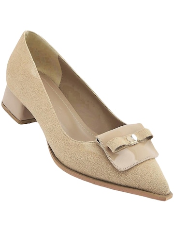 Limoya Slingback Pumps 'Damen-Absätze' in Beige: front