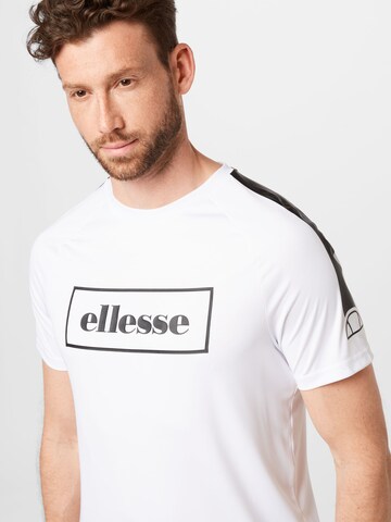 ELLESSE - Camiseta funcional 'Zolari' en blanco