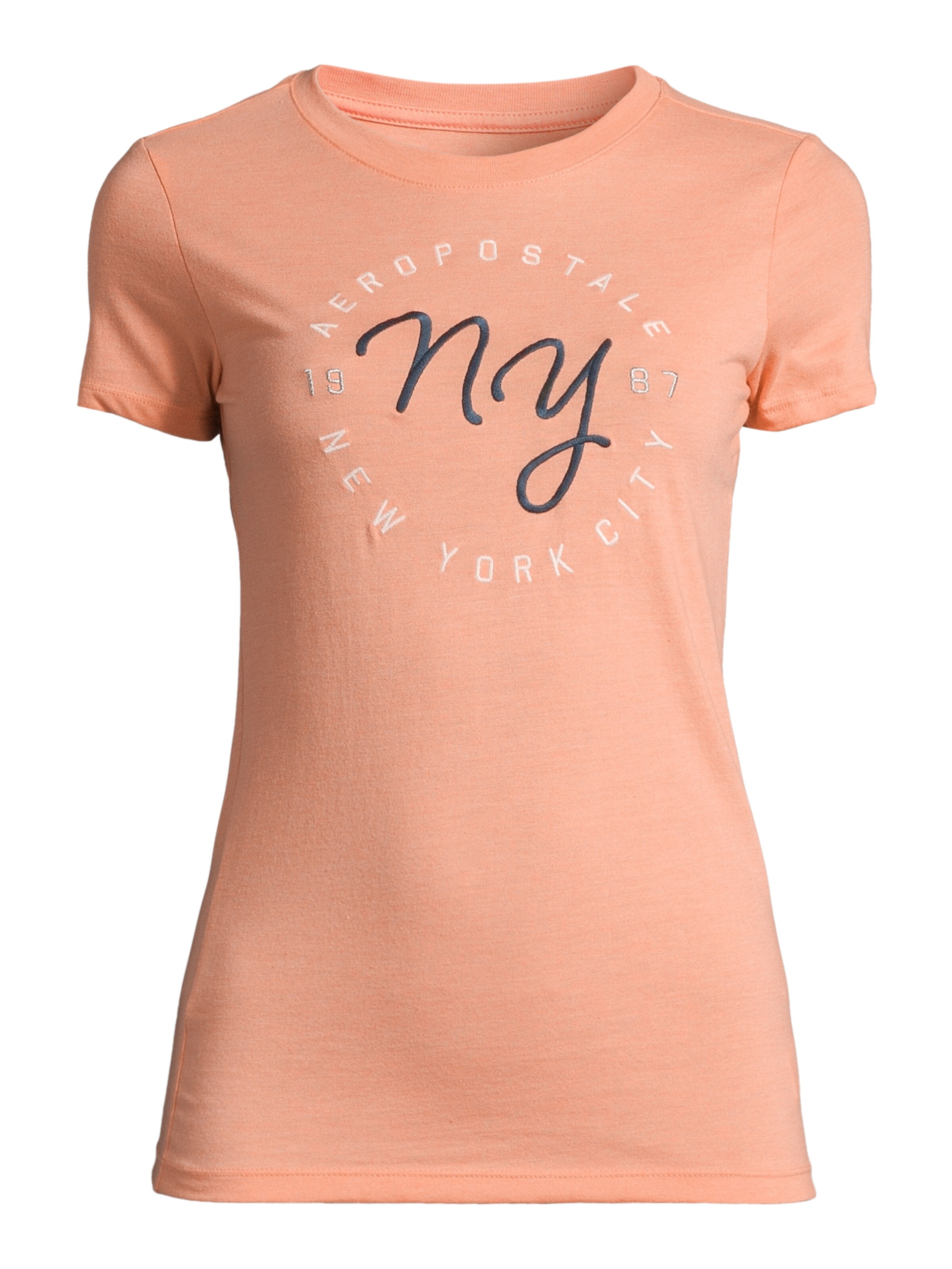 AÉROPOSTALE Tričko – oranžová: přední strana