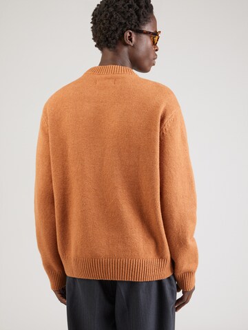 JACK & JONES Sweater 'JORNORREBRO' in Brown
