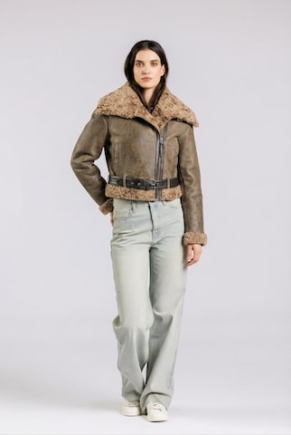 FREAKY NATION Зимняя куртка в Серый