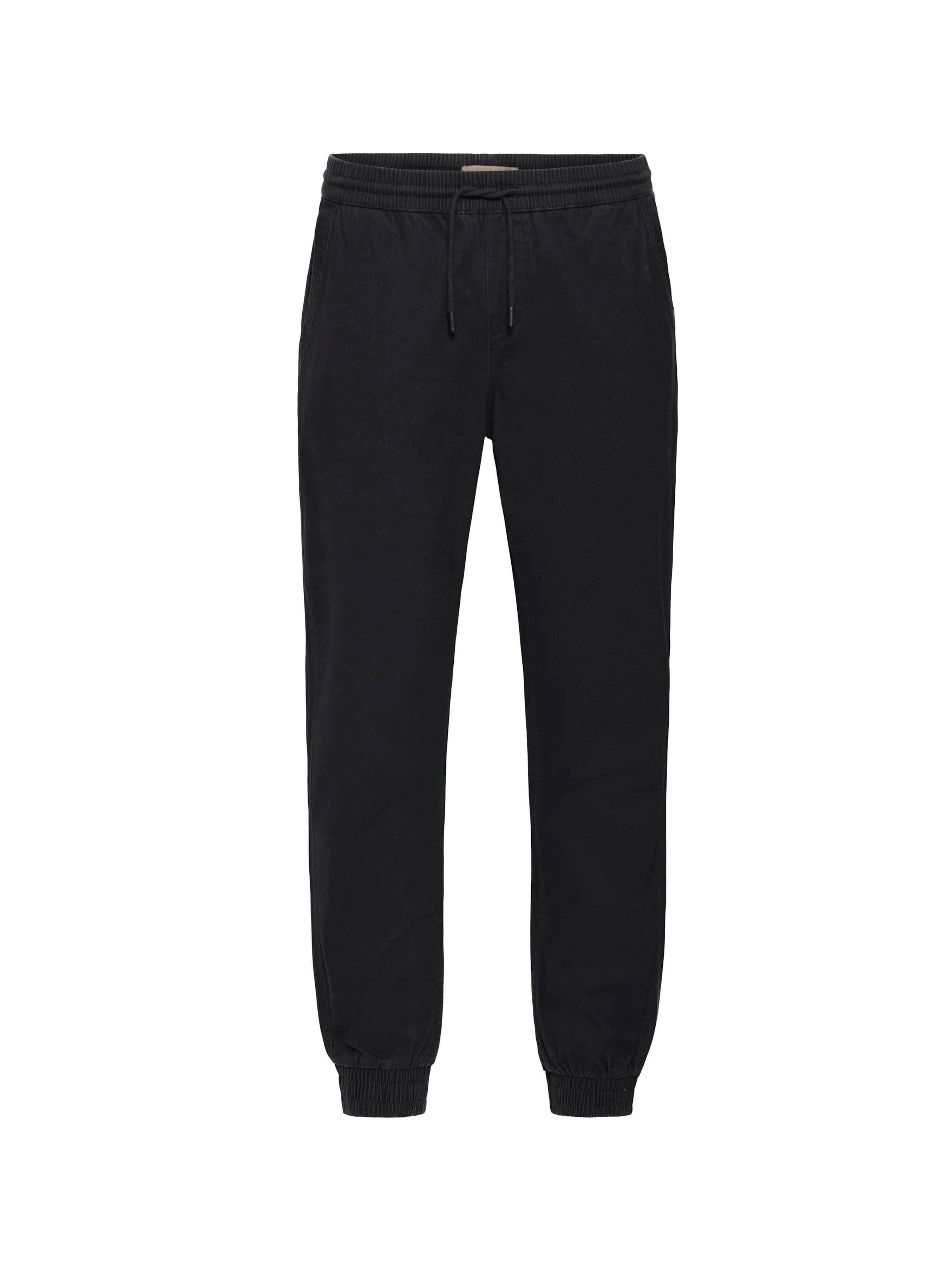 BLEND Chino trousers in Black: front
