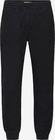 BLEND Joggerhose im Chinostil in Schwarz: Vorderseite