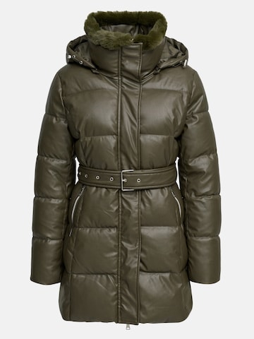 Tazzio Between-Seasons Parka 'F802' in Green: front