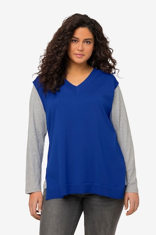 Ulla Popken Sweater in Blue: front