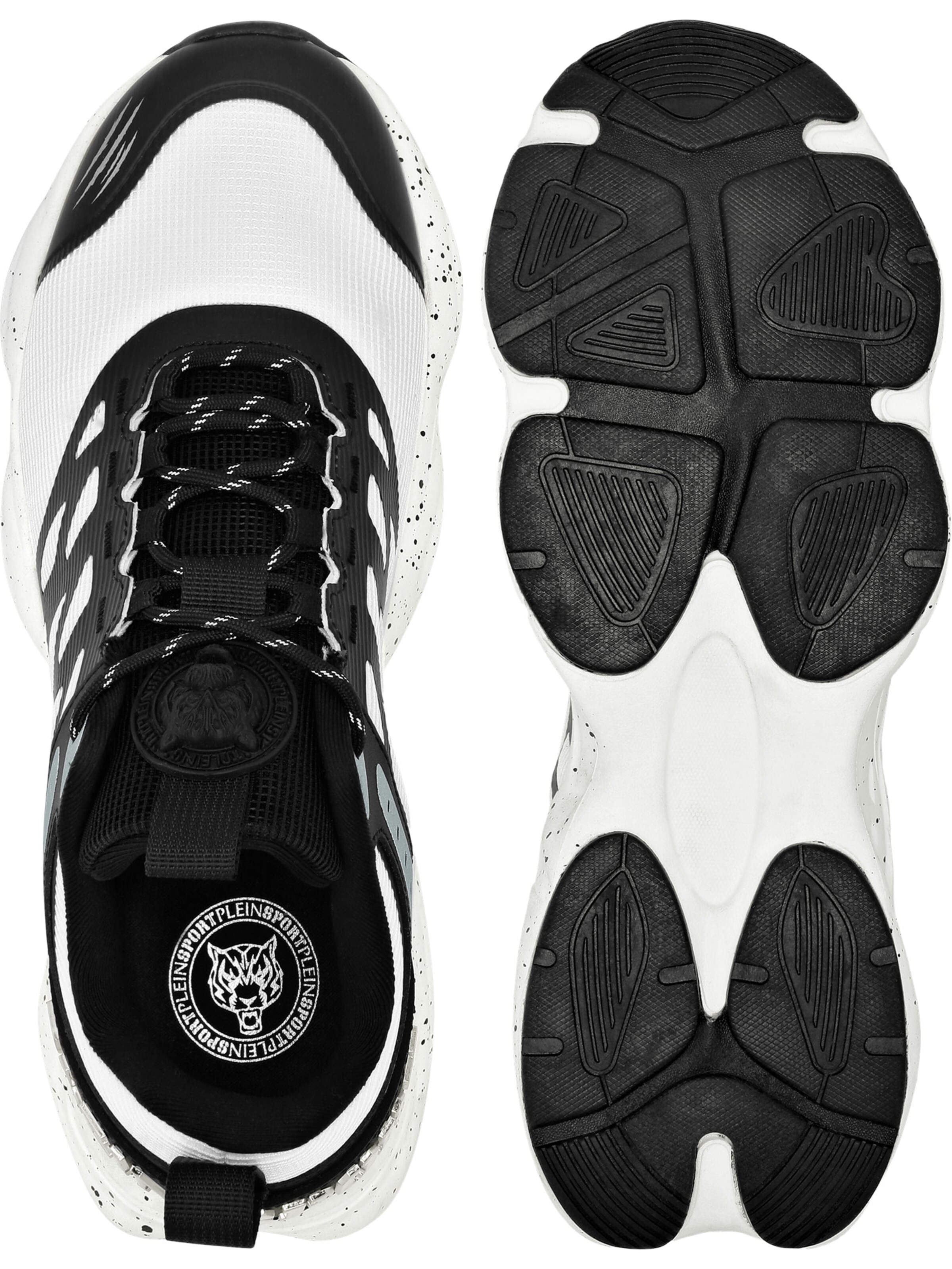 Sneaker bassa 'Scratch' di Plein Sport in bianco