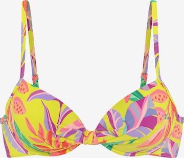 s.Oliver T-Shirt Bikinitoppi värissä keltainen: etupuoli