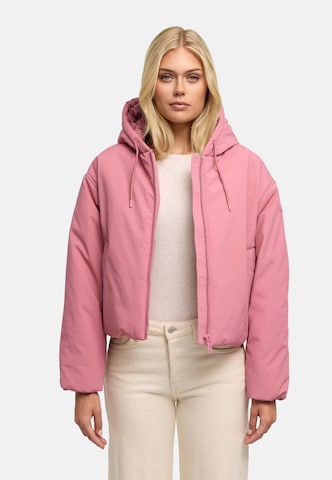 NAVAHOO - Casaco de inverno 'Biscuitaa 14' em rosa: frente