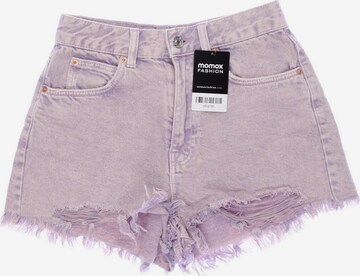 Pull&Bear Shorts in XS in Pink: front