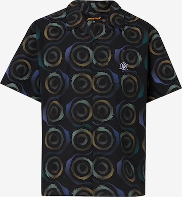 juoda Santa Cruz Standartinis modelis Marškiniai 'Vertigo': priekis