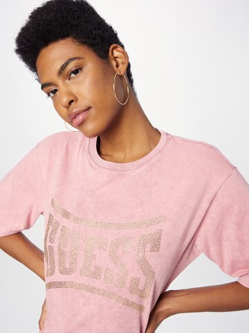 GUESS T-Shirt 'CELIA' in Pink