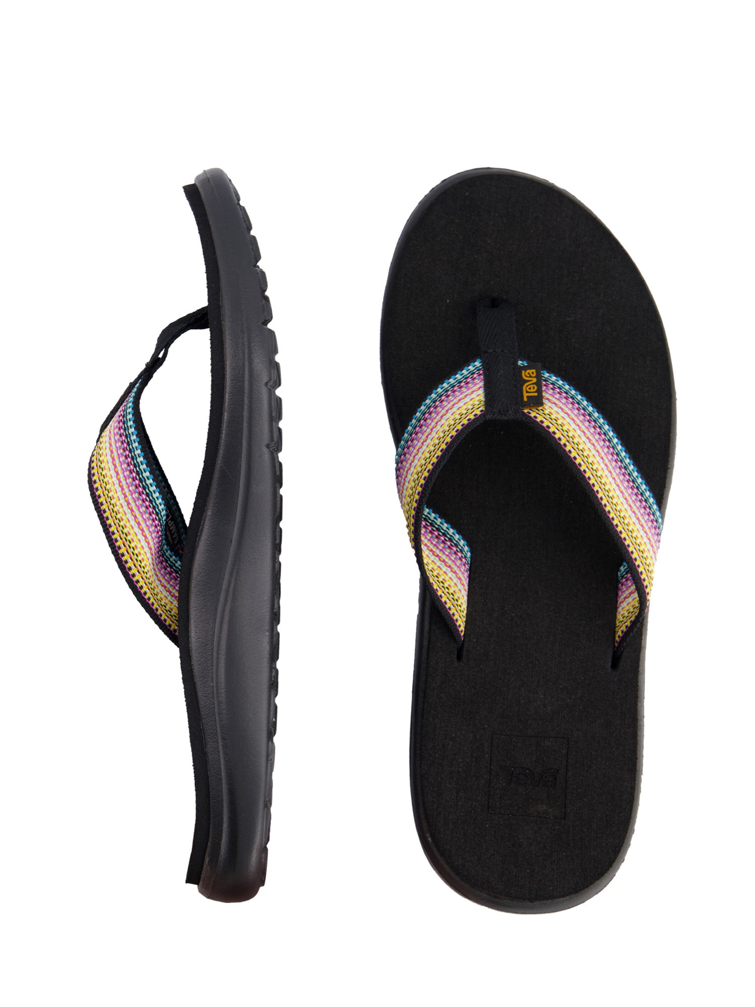 TEVA T-Bar Sandals 'VOYA' in Black