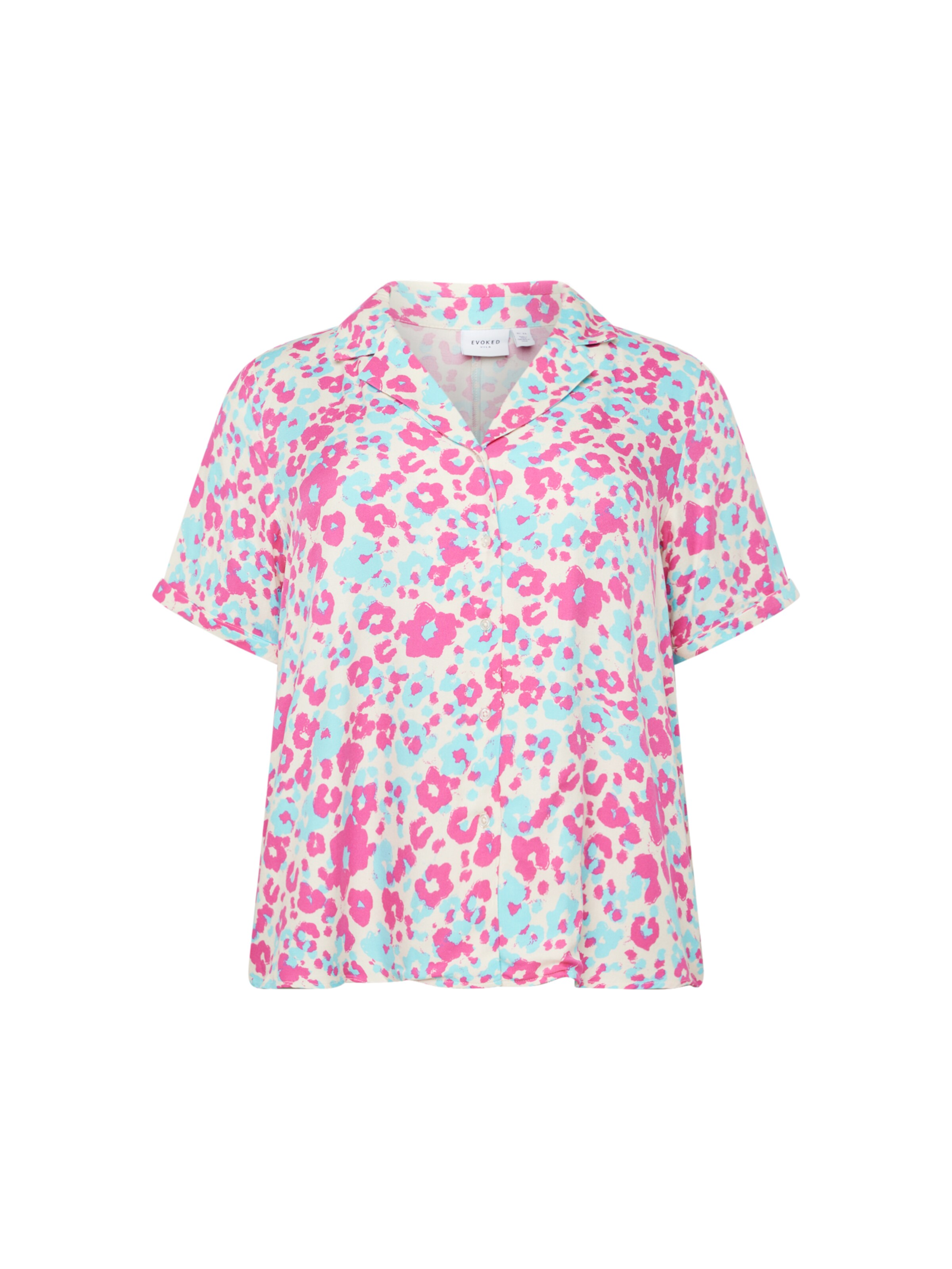 EVOKED Bluse 'VISH' in Beige: Vorderseite