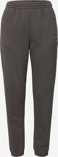 Casall Pantalon de sport en gris foncé / blanc, Vue avec produit