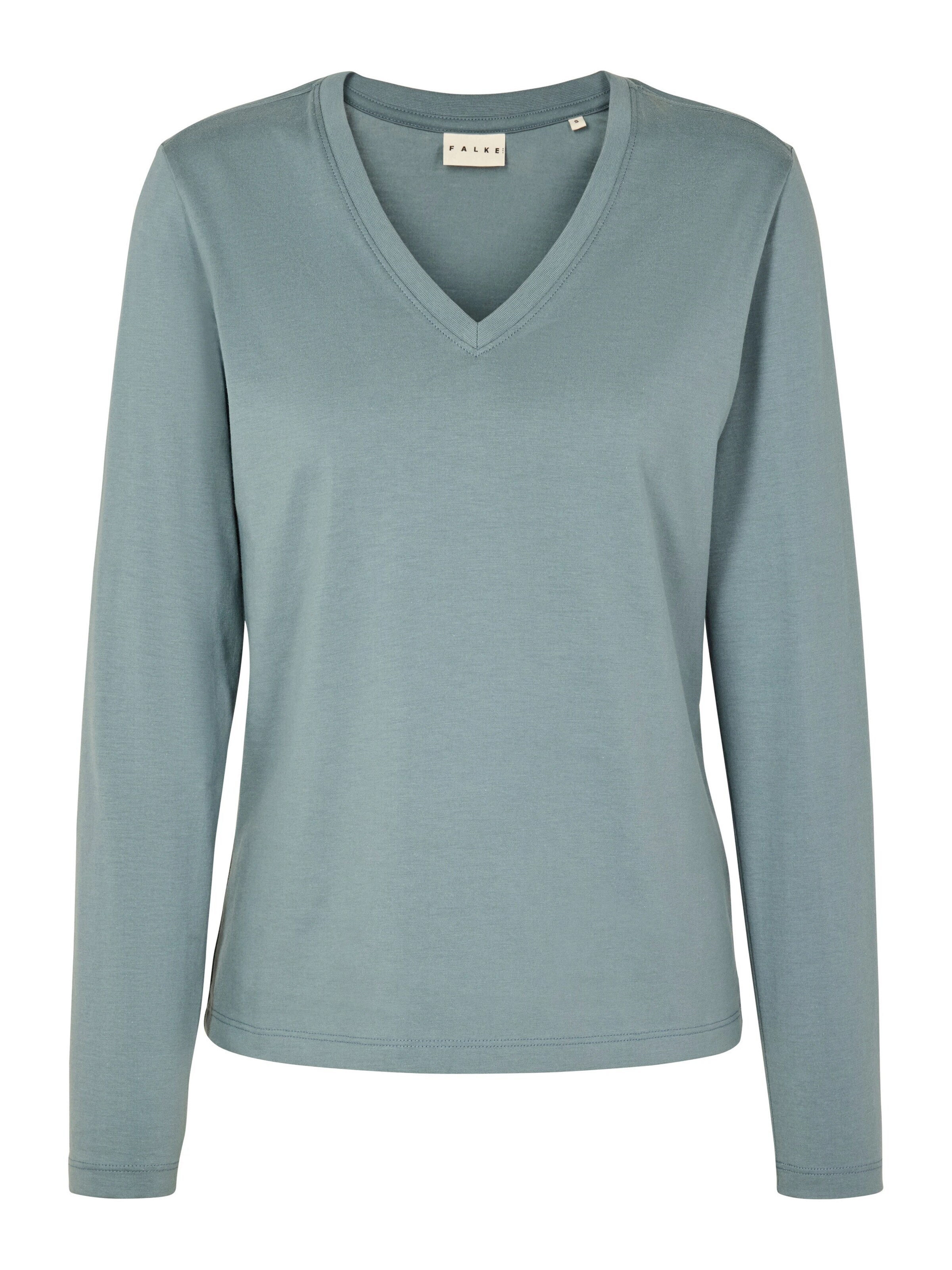 FALKE Shirt 'Essential Cotton' in Blue: front