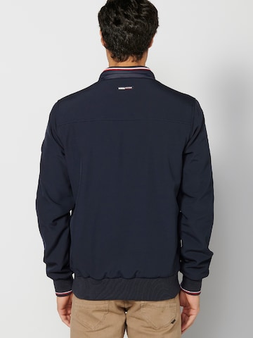 KOROSHI Between-Season Jacket in Blue