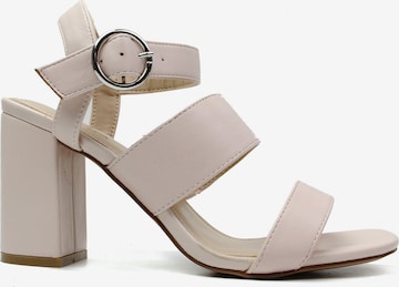 Celena Sandalen met riem 'Charlyn' in Beige