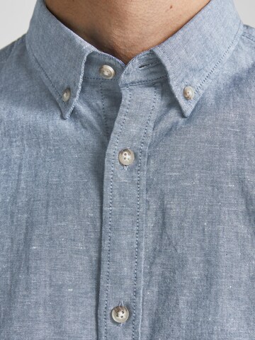 JACK & JONES - Regular Fit Camisa 'Summer' em azul