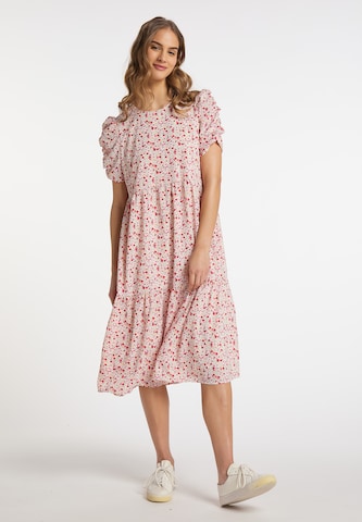 MYMO Summer dress in Pink: front