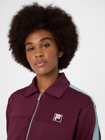 FILA - Sudadera con cremallera 'Como' en rojo